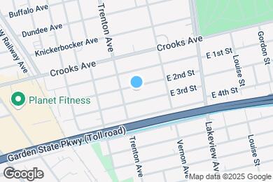 Map image of the property - 87 E 2nd St