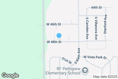 Map image of the property - 3900 S Caballo Ct