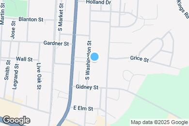 Map image of the property - 603 S Washington St