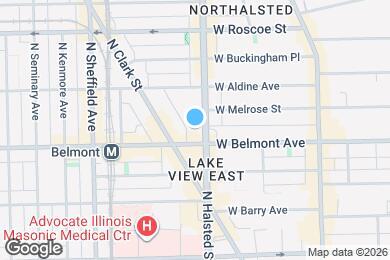 Map image of the property - 3212 N Halsted St
