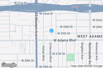 Map image of the property - 1920 W 25th St