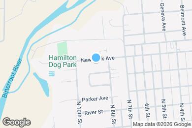 Map image of the property - 819 New York Ave