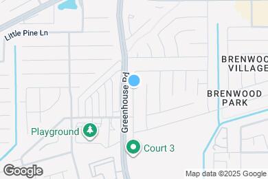 Map image of the property - 6034 Brenwood Trails Ln