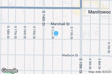 Map image of the property - 1216 Hamilton St