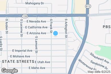 Map image of the property - 4930 E Colorado Ave