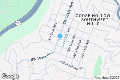 Map image of the property - 1928 SW Laurel St