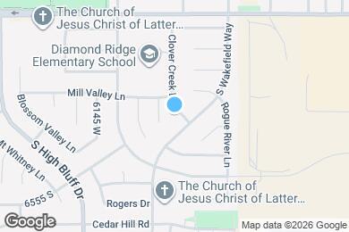 Map image of the property - 6398 S Clover Creek Ln