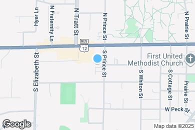 Map image of the property - 140 S Prince St