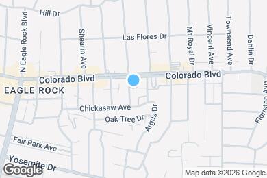 Map image of the property - 5080 Hermosa Ave