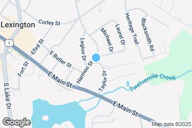 Map image of the property - 213 Taylor Dr