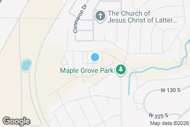 Map image of the property - 165 S Starlight Ln