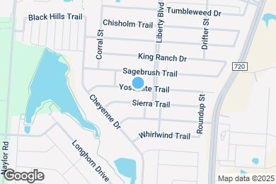 Map image of the property - 8732 Yosemite Trail