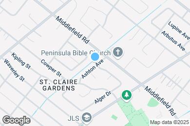 Map image of the property - 649 Ashton Ave