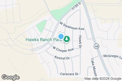 Map image of the property - 194 W Ferruginous Way