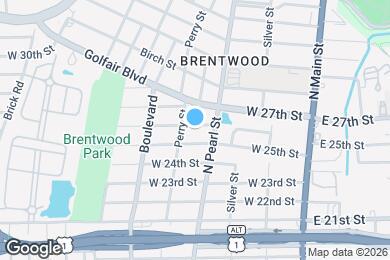 Map image of the property - 330 W 26th St