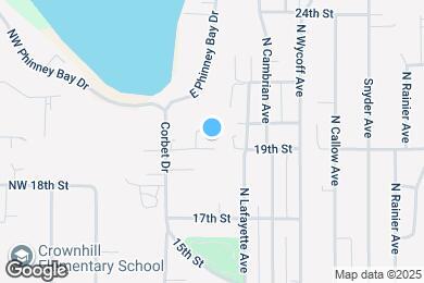 Map image of the property - 3200 19th St