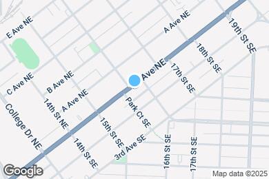 Map image of the property - 1569 1st Ave SE