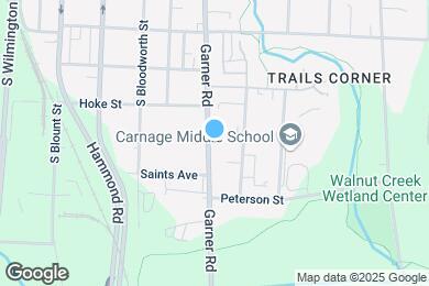 Map image of the property - 1421 Garner Rd