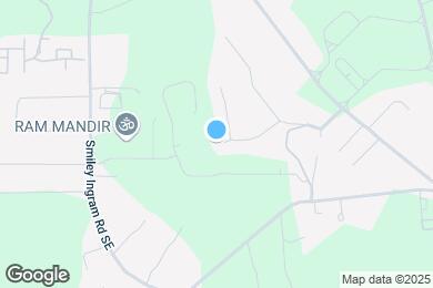 Map image of the property - 25 W Ridge Dr SE