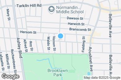 Map image of the property - 311 Wood St