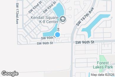 Map image of the property - 16850 SW 95th St