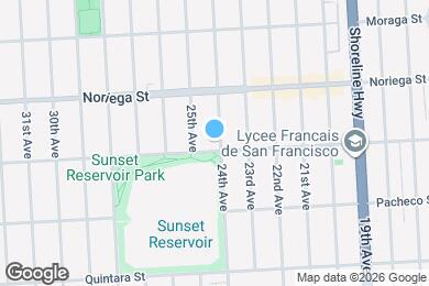 Map image of the property - 1887 24th Ave