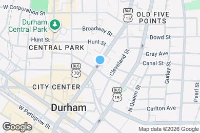 Map image of the property - 400 Hunt St