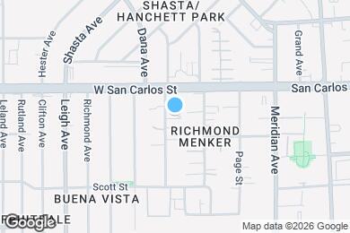 Map image of the property - 324-342 S Buena Vista Ave