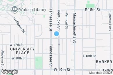 Map image of the property - 1645 Kentucky St