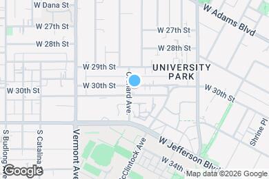 Map image of the property - 1150 W 30th St