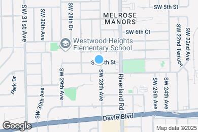 Map image of the property - 2800 SW 9th St
