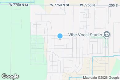 Map image of the property - 1023 W 360 S