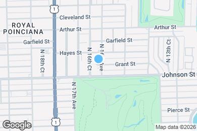 Map image of the property - 924 N 16th Ave