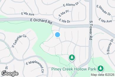 Map image of the property - 5965 S Waco St