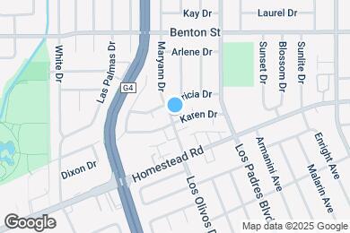 Map image of the property - 2399 Karen Dr