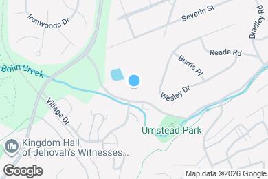 Map image of the property - 500 Umstead Dr