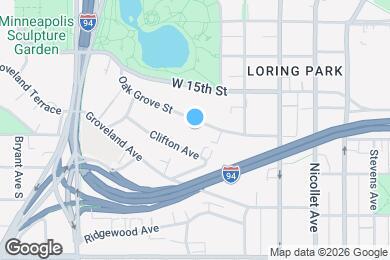 Map image of the property - 301 Oak Grove St