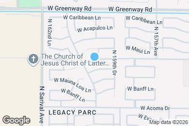Map image of the property - 16021 W Custer Ln