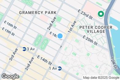 Map image of the property - East 18th Street