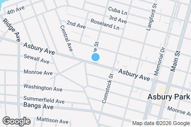 Map image of the property - 1141 Asbury Ave