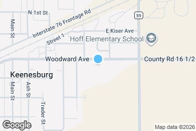 Map image of the property - 450 Woodward Ave