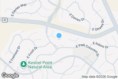Map image of the property - 24950 E Roxbury Pl