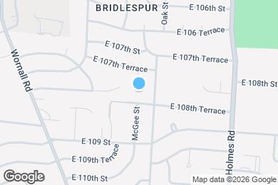 Map image of the property - 10729 McGee St