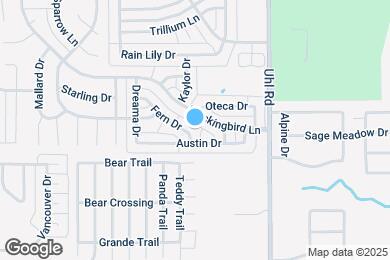 Map image of the property - 633 Fern Dr