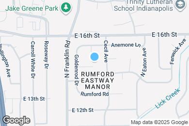 Map image of the property - 8124 Goldenrod Ct