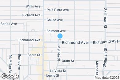 Map image of the property - 5803 Richmond Ave