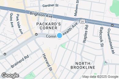 Map image of the property - 1156 Commonwealth Ave