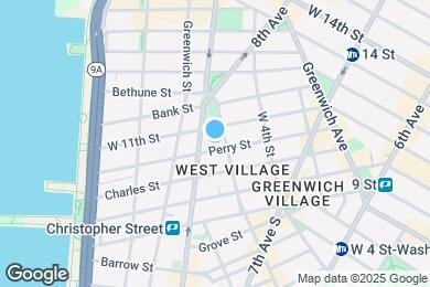 Map image of the property - Perry Street