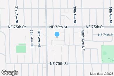 Map image of the property - 3604 NE 73rd Pl