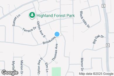 Map image of the property - 13101 Thomas Ave